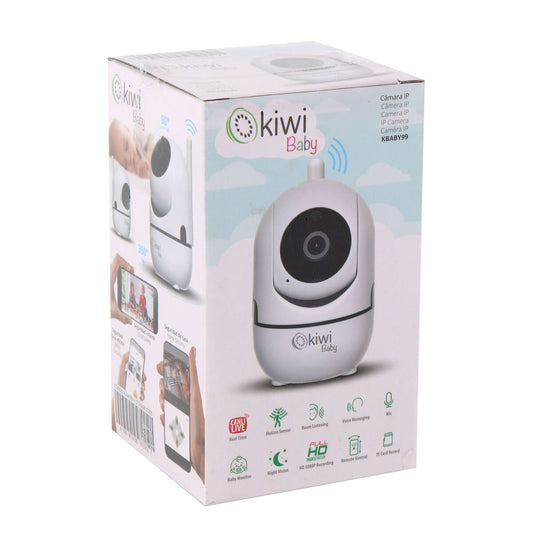 Cámara de Seguridad IP 1080p WiFi Kiwi | Vigilancia Inteligente para el Hogar con Alta Resolución-0